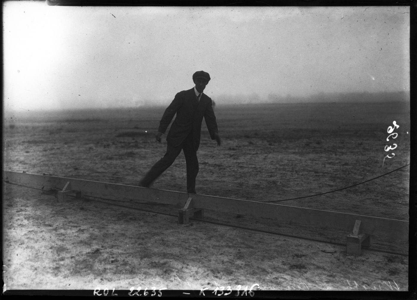 Wilbur Wright à Auvours en 1908