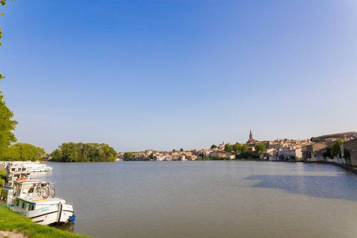 Vue du Grand Bassin de Castelnaudary
