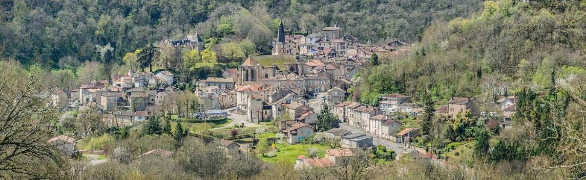 Vue de Caylus, Tarn-et-Garonne